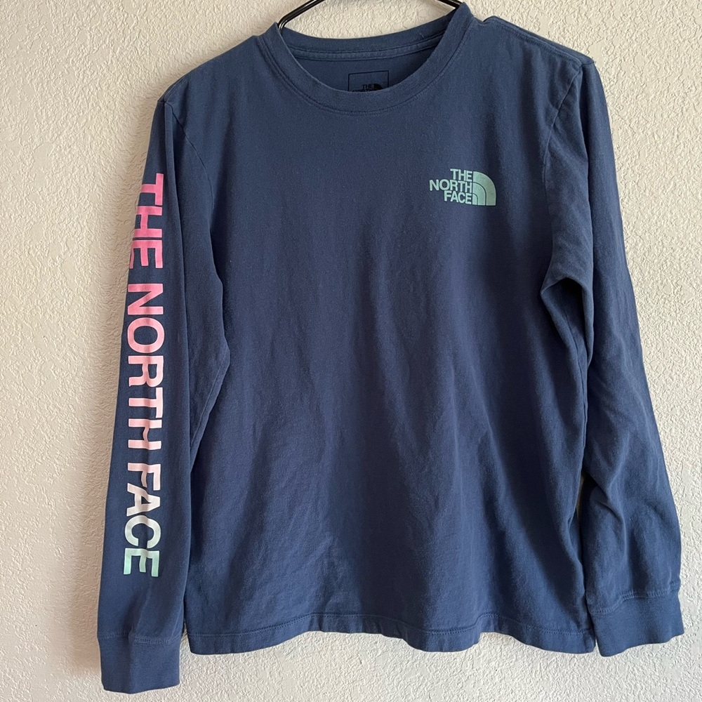 The North Face Navy Long Sleeve Shirt